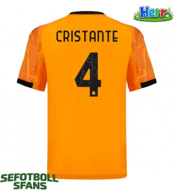 AS Roma Bryan Cristante #4 Bortatröja 2025-26 Kortärmad
